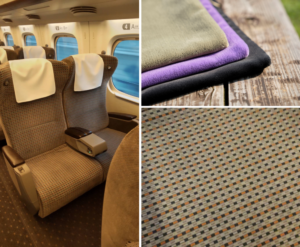 電車、バスのシートに使われるパイル織物・モケットの知られざる魅力 