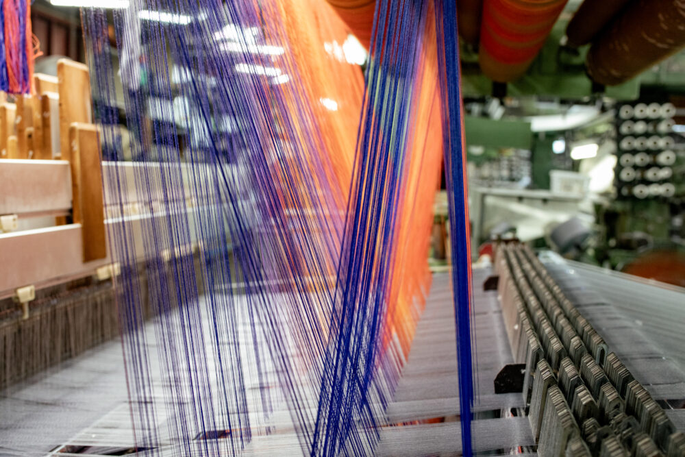 Moquette weaving machine